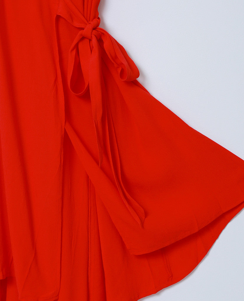 State Of Mind Wrap Dress - Red – Piin | www.ShopPiin.com