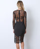 My Dream Lace Dress - Black - Piin | www.ShopPiin.com
