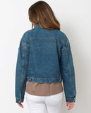 Happy Game Denim Jacket - Blue - Piin | www.ShopPiin.com