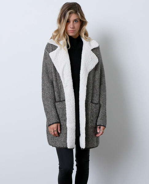 Go To Sweater Coat - Gray - Piin | www.ShopPiin.com