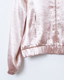 Pinky Promise Bomber Jacket - Blush - Piin | www.ShopPiin.com