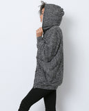 Go To Faux Shearling Jacket - Gray - Piin | www.ShopPiin.com