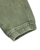 Ready For Denim Joggers - Olive Denim