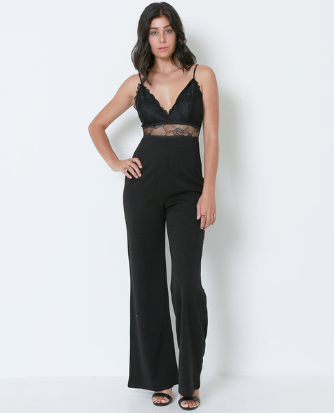 Nothing Hotter Than You Jumpsuit - Black - Piin | ShopPiin.com