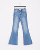 Old School Flare Jeans - Blue Denim
