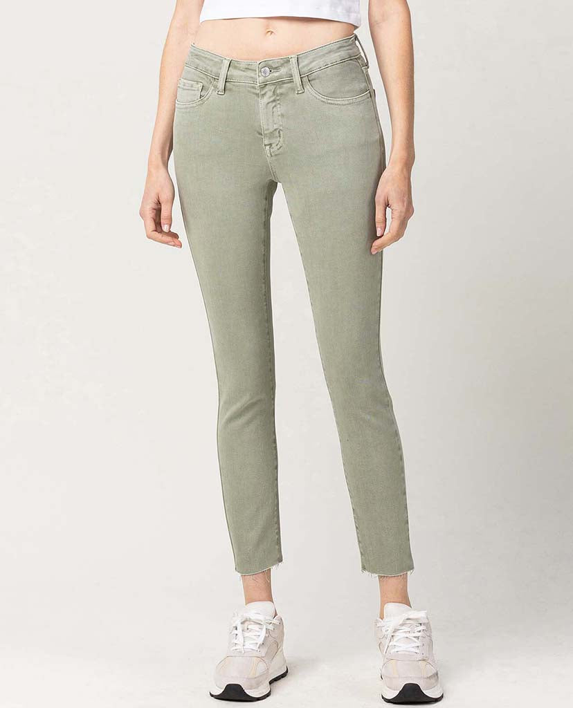 East Hampton Skinny Jeans - Olive