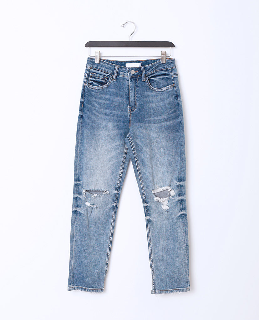 Beverly Boy-Friend Jeans - Blue