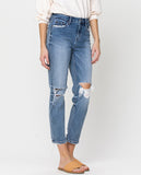 Beverly Boy-Friend Jeans - Blue