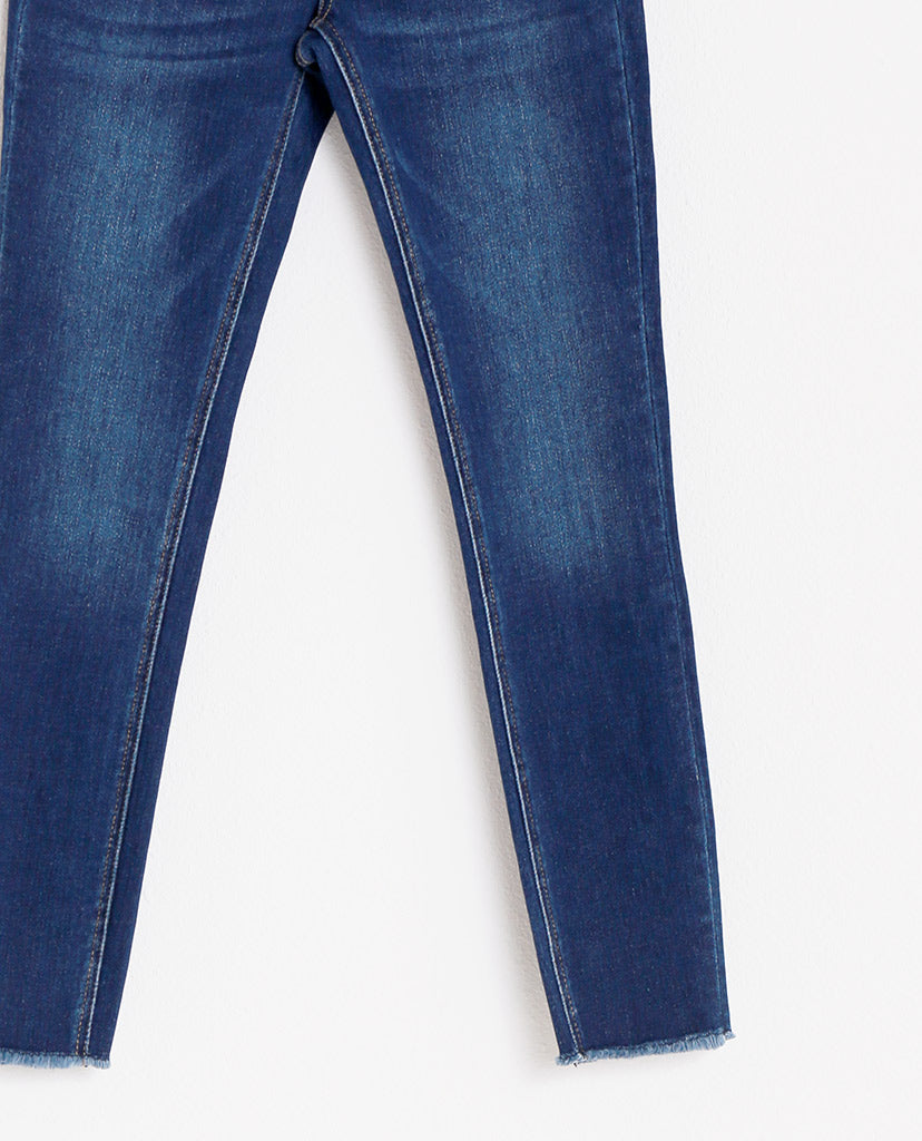 London Skinny Jeans - Dark Blue Denim