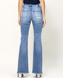 Golden Day Flare Jeans - Blue