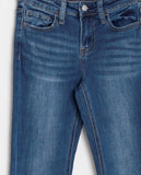 Dahlia Flare Jeans - Blue Wide