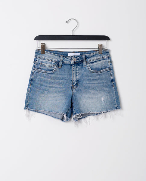 Celeste Denim Shorts -Blue