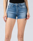 Celeste Denim Shorts -Blue