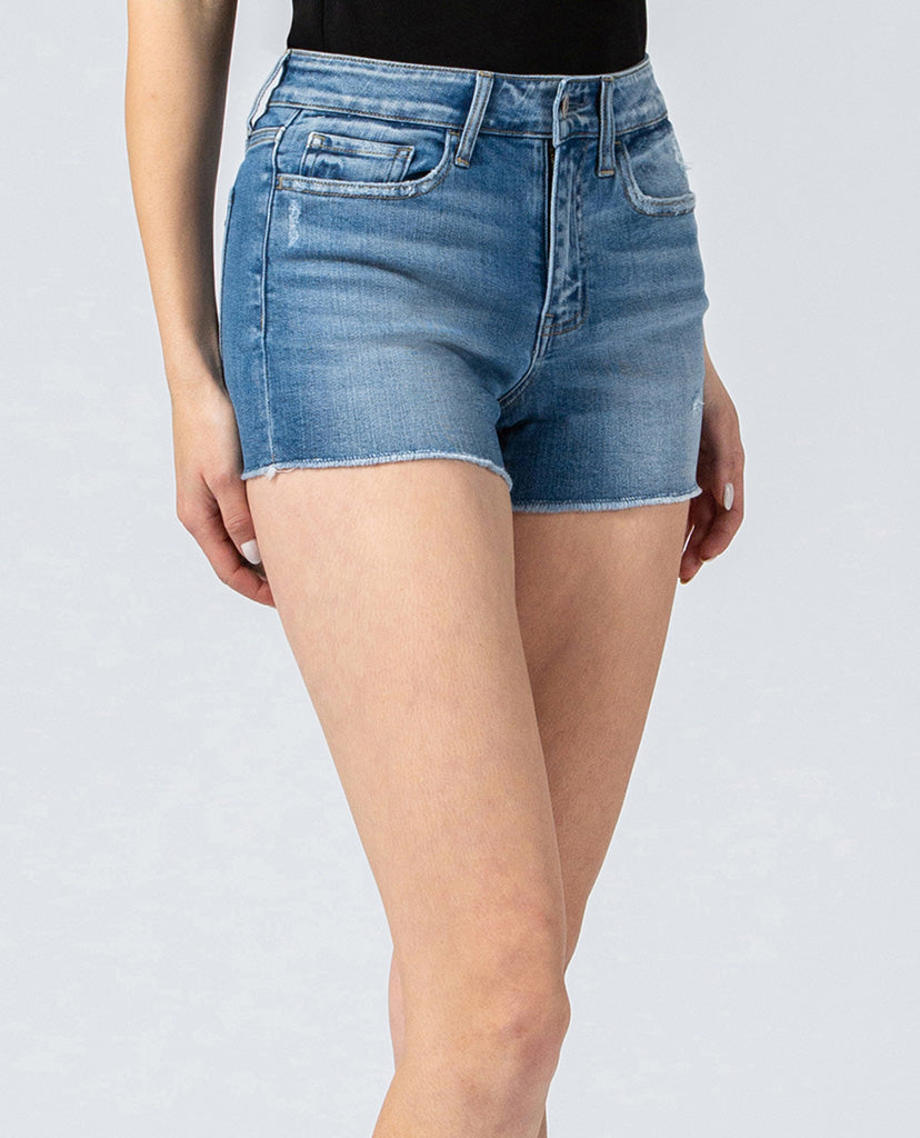 Celeste Denim Shorts -Blue