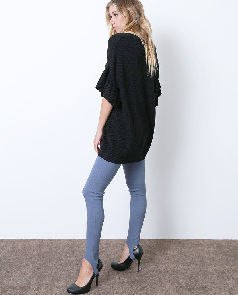 They Got It Right Stirrup Denim Jeggings - Blue Gray - Piin | www.ShopPiin.com