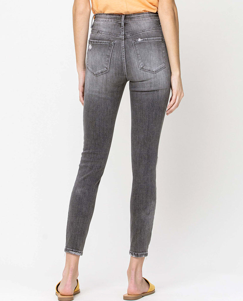 Lilly Skinny Jeans - Gray Denim