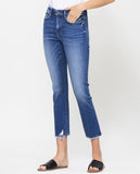 Love More Straight Jeans - Blue Denim