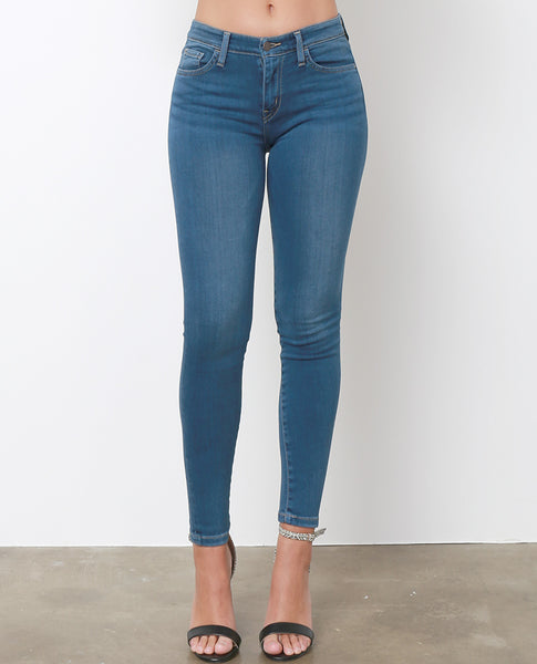 Never Too Late Skinny Jeans - Blue - Piin | ShopPiin.com