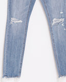 Blue Sky Skinny Jeans - Blue Denim