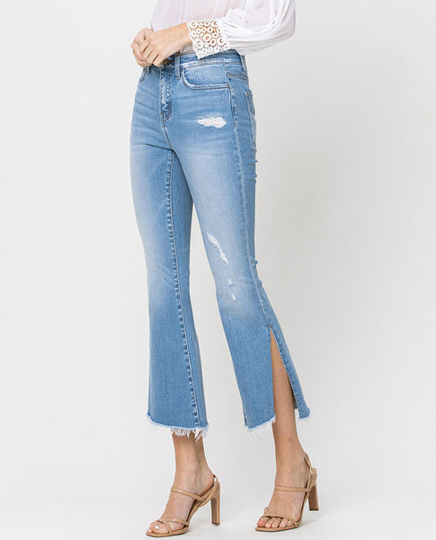 Vanessa Flare Jeans - Light Blue Denim