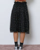 Unforgettable Memories Midi Skirt - Black - Piin | ShopPiin.com