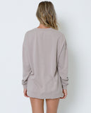 Now And Then Sweatshirt - Taupe - Piin | ShopPiin.com