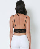 Being Loved Lace Bralette - Black - Piin | ShopPiin.com