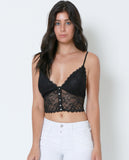 Being Loved Lace Bralette - Black - Piin | ShopPiin.com