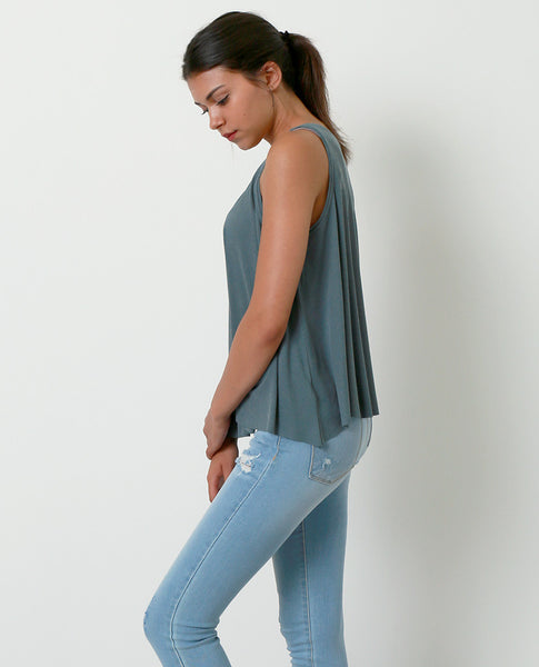 Daily Dose Sleeveless Top - Teal - Piin | www.ShopPiin.com