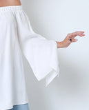 Have In Common Off-Shoulder Tunic Top - White - Piin | www.ShopPiin.com