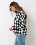 Tartan World Plaid Shirt - White/Black - Piin | www.ShopPiin.com