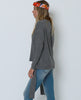 Peace Out Sweater - Gray - Piin | ShopPiin.com