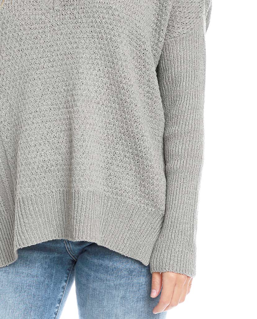 Always and Forever Sweater Top - Gray - Piin | www.ShopPiin.com