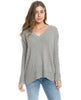 Always and Forever Sweater Top - Gray - Piin | www.ShopPiin.com