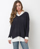 Always and Forever Sweater Top - Navy - Piin | www.ShopPiin.com