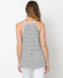 Hampton's Stripe Top - White/Black - Piin | www.ShopPiin.com